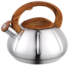 High-quality 3L Water Kettle Stainless Steel Whistling Kettle Pumpkin Kettle 7steps